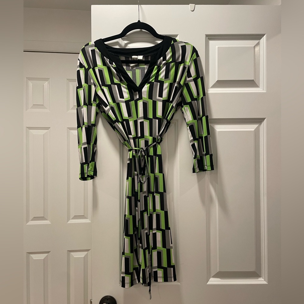 Emma & Michele Geometric Dress